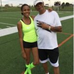 Alumni Chole Abbott and Coach Thomas Spring 2016 - Copy